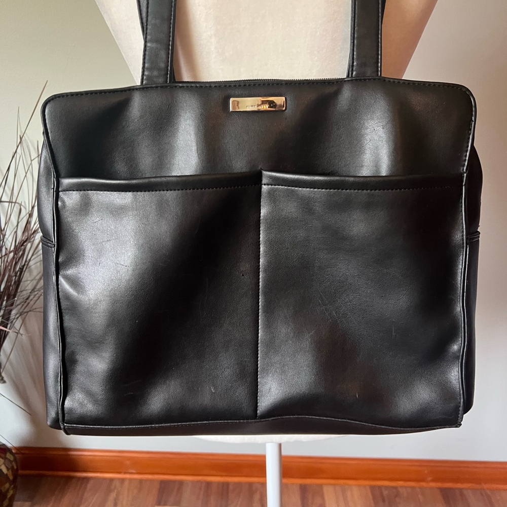 Nine West Black Laptop Tote
